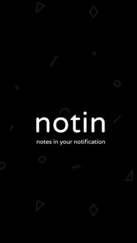 download Notin - notes in notification apk